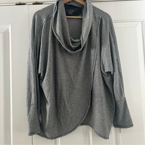 Calvin Klein Charcoal Cowl Neck Sweater